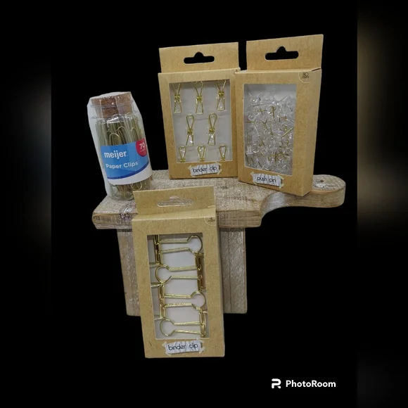 Unbranded 8 Piece Gold Office Set NWOT - Picture 3 of 4